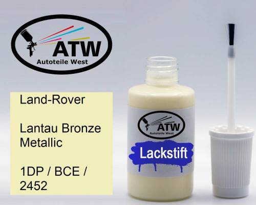 Land-Rover, Lantau Bronze Metallic, 1DP / BCE / 2452: 20ml Lackstift, von ATW Autoteile West.